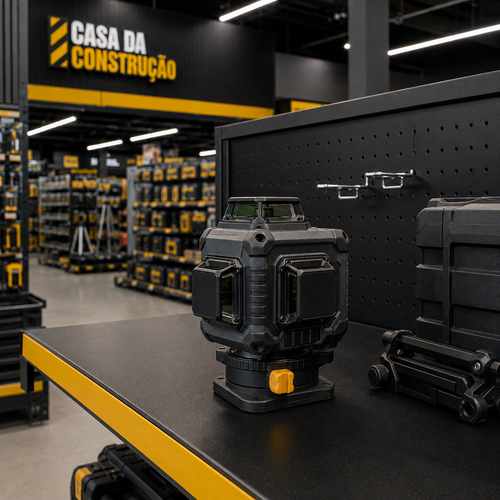 Nível a Laser Verde 3D Autonivelante 12 Linhas