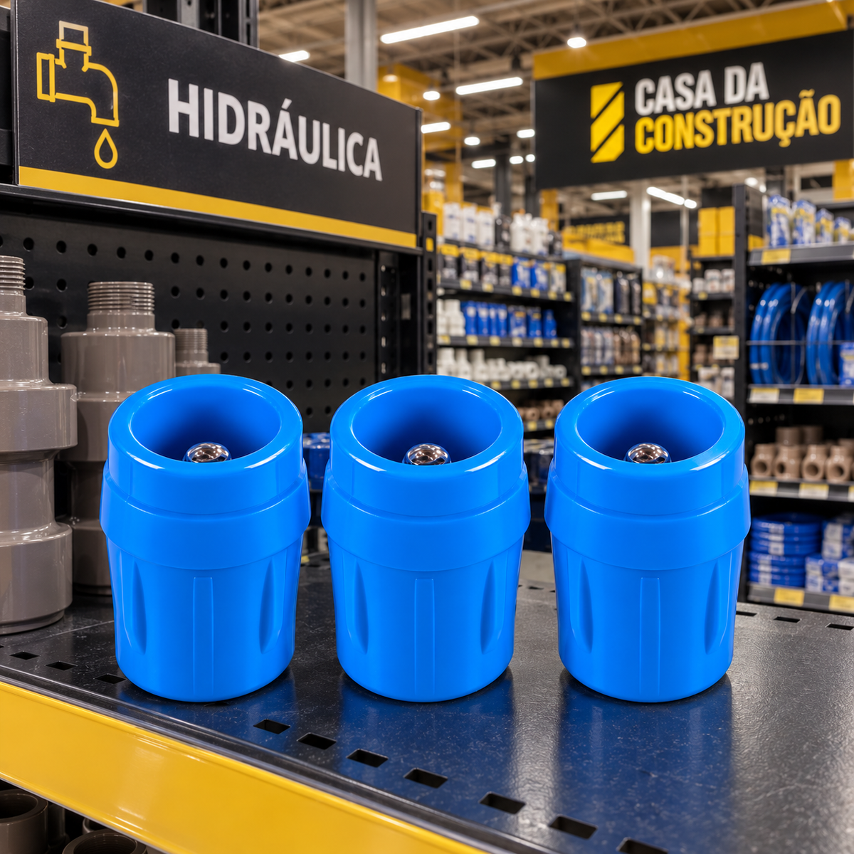 AquaBlock™ Pro | Bloqueador Inteligente de Ar para Hidrômetro 3/4
