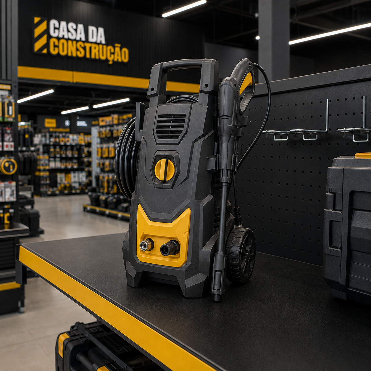 Lavadora de Alta Pressão Compacta 1500W