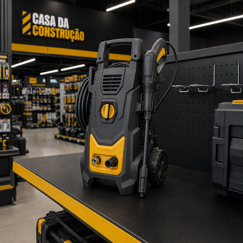 Lavadora de Alta Pressão Compacta 1500W