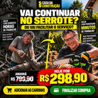 PowerSaw™ Pro 21V | Motosserra Portátil Sem Fio