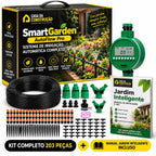 SmartGarden™ AutoFlow Pro | Sistema Inteligente Completo de Irrigação Automática