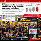 AutoLock™ Pro 72  Trava Antifurto para Volante e Cinto de Segurança