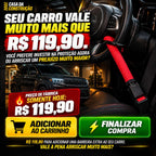 AutoLock™ Pro 72  Trava Antifurto para Volante e Cinto de Segurança