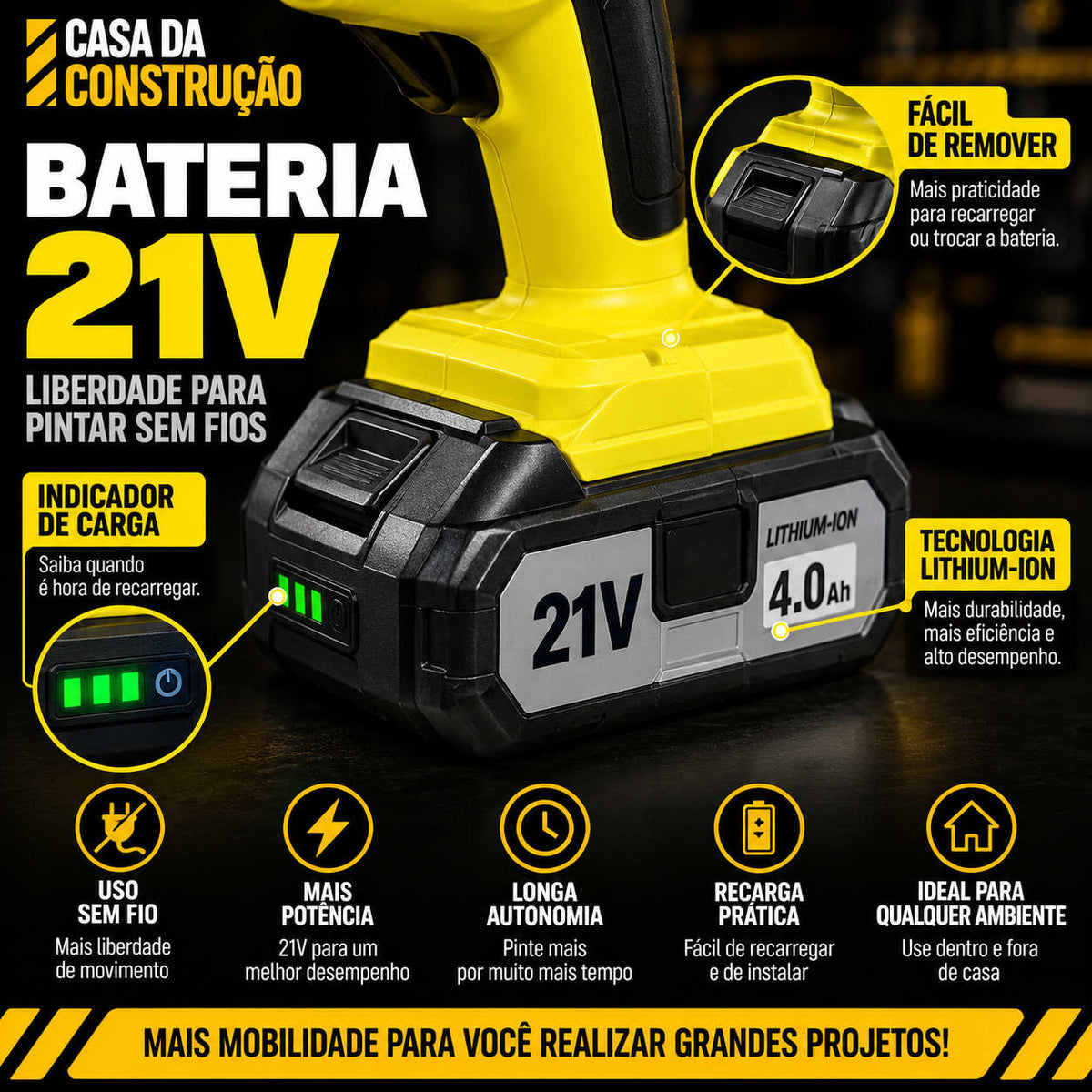 ProPaint™ TurboMax | Pulverizador Elétrico 3 em 1