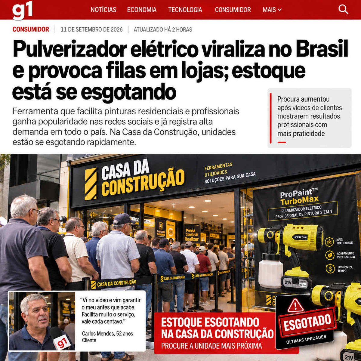 ProPaint™ TurboMax | Pulverizador Elétrico 3 em 1