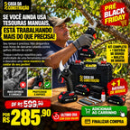 GardenCut™ Pro | Tesoura Elétrica de Poda Sem Fio Profissional com 2 Baterias + Maleta Completa