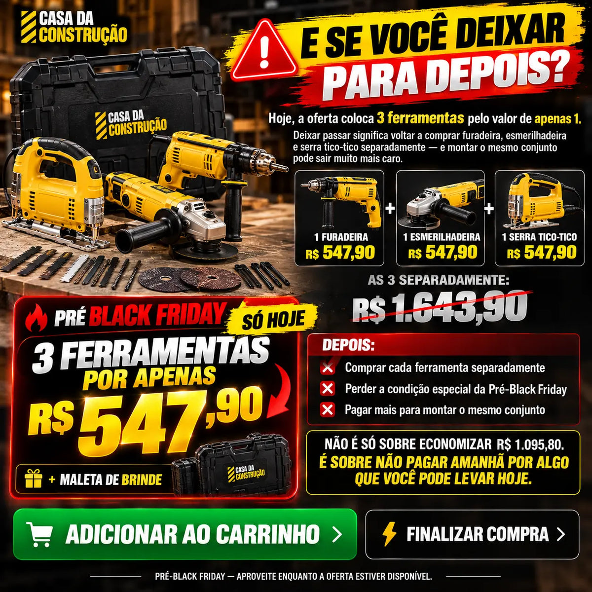 PowerMaster™ Pro 3X | Kit Profissional de Ferramentas 3 em 1 🔥