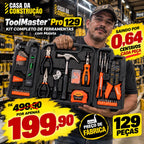 ToolMaster™ Pro 129 | Kit Completo de Ferramentas com Maleta — 129 Peças