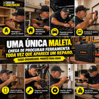 ToolMaster™ Pro 129 | Kit Completo de Ferramentas com Maleta — 129 Peças