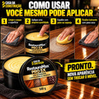 RestauraMax™ Pro 5X | Cera Restauradora e Revitalizadora de Superfícies