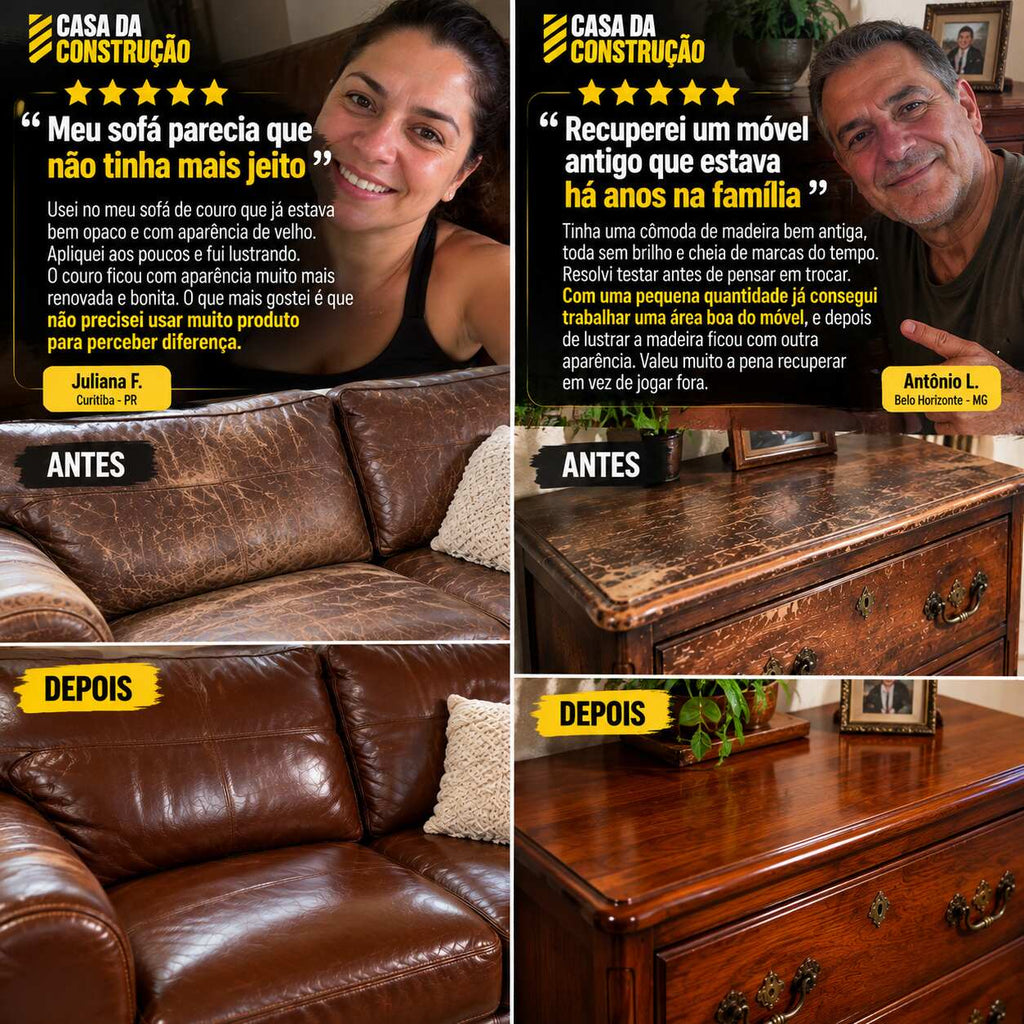 RestauraMax™ Pro 5X | Cera Restauradora e Revitalizadora de Superfícies
