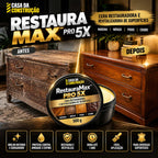 RestauraMax™ Pro 5X | Cera Restauradora e Revitalizadora de Superfícies