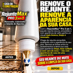 RejunteMax™ Pro 3 em 1 Renovador, Colorizador e Selante de Rejuntes