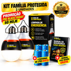 PowerLight™ Emergency Pro 50W | Lâmpada de Emergência LED Recarregável Bivolt 3 em 1