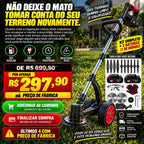 PowerCut™ Pro 48V Roçadeira Profissional Sem Fio 4 em 1