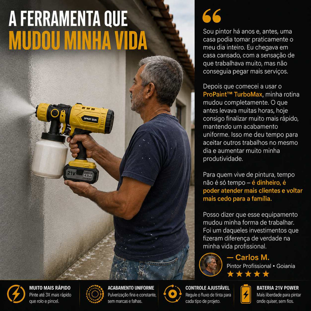 ProPaint™ TurboMax | Pulverizador Elétrico 3 em 1 (NEW)